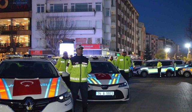 Bolu’da emniyet ve jandarmaya 68 yeni araç tahsis edildi