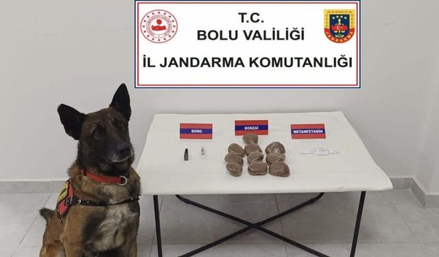 Bolu’da otomobilde zulalanmış uyuşturucuya 2 gözaltı