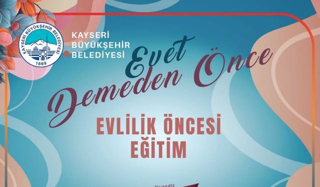 Büyükşehir Aile Akademisi’nden ‘evlilik öncesi eğitim’