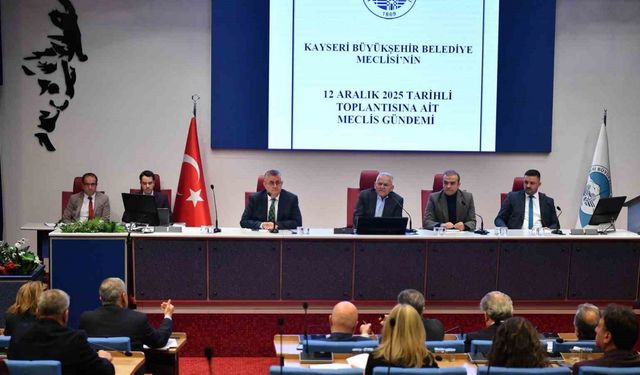 Büyükşehir yılın son meclis toplantısını gerçekleştirdi