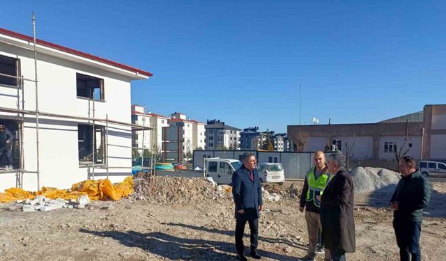 Cafer Güven Huzurevi ile Engelsiz Yaşam Merkezi’nin inşaatı sürüyor