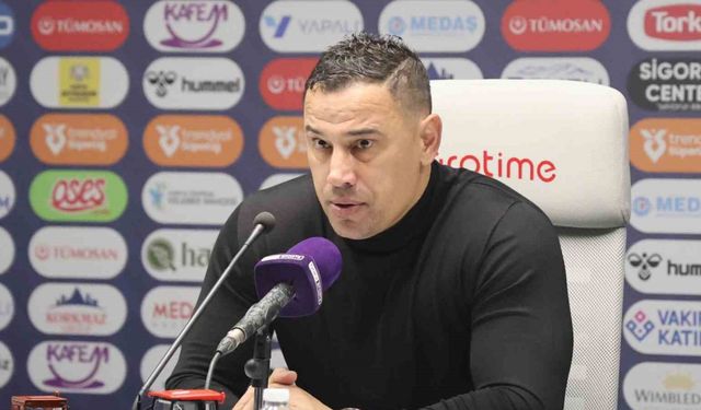 Çağdaş Atan: "Maalesef bir dalgınlık, yediğimiz gol, iyi oynarken cezalandırıldık açıkçası"