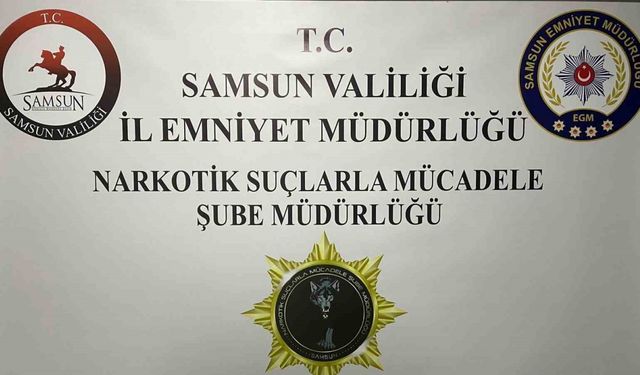 Çarşamba’da uyuşturucu operasyonu: 1 tutuklama