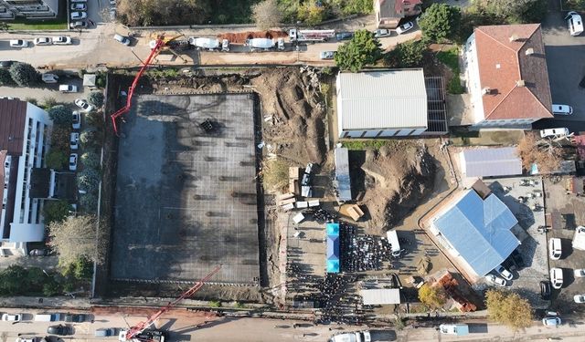 Çiftlik Ulu Cami’nin temeli törenle atıldı