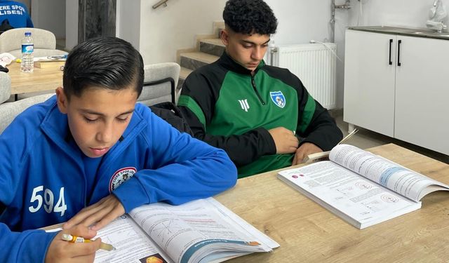 Cizre’de genç sporcular saha ve kitap arasında köprü kuruyorlar