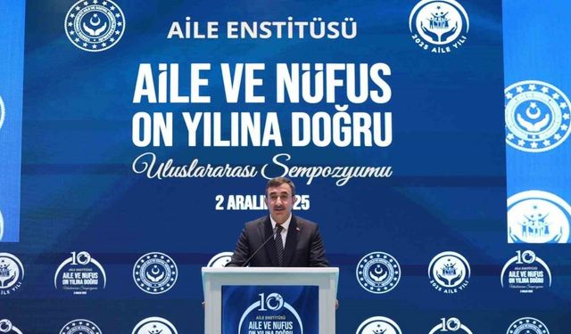 Cumhurbaşkanı Yardımcısı Yılmaz: "Ülkemiz doğurganlık hızı en fazla azalan 5’inci ülke konumundadır"