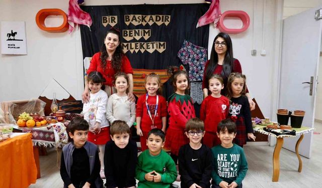 Didimli minikler Yerli Malı Haftası’nı kutladı