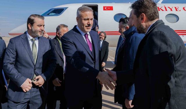 Dışişleri Bakanı Fidan, Şam'da