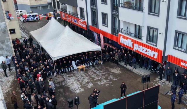 EBB’den yeni bir yatırım daha: Vaniefendi halk pazarı açıldı