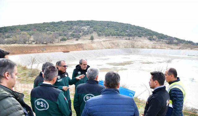 Eğirdir Gölü’nde yürütülen projeler yerinde incelendi
