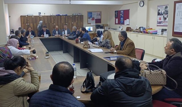 Eğitim-Bir-Sen Manisa 1 No’lu Şube Alaşehir’de eğitim paydaşlarıyla buluştu