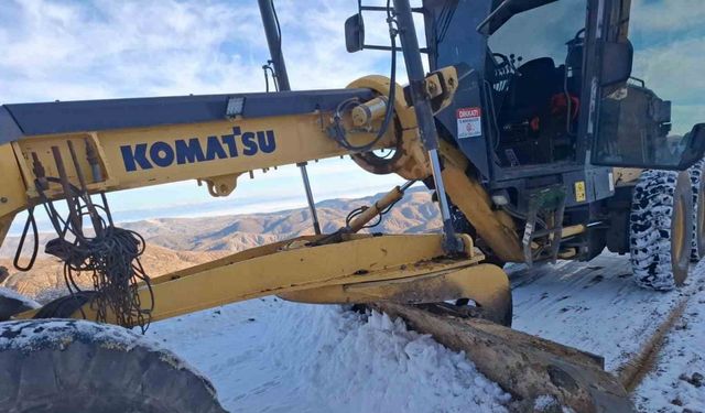 Elazığ İl Özel İdaresi karla mücadele sezonunu başlattı