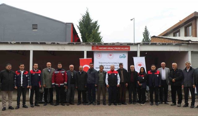 Elazığ’da üreticilere süt soğutma tankı dağıtıldı