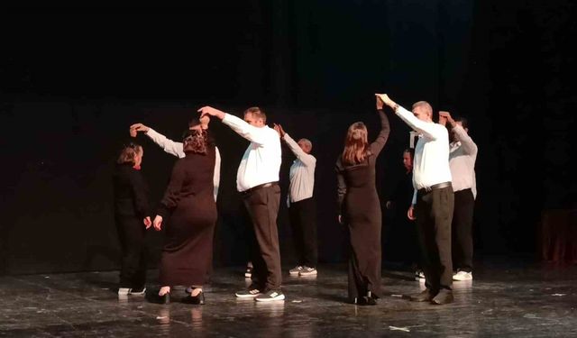 Engelliler yeteneklerini sergiledi