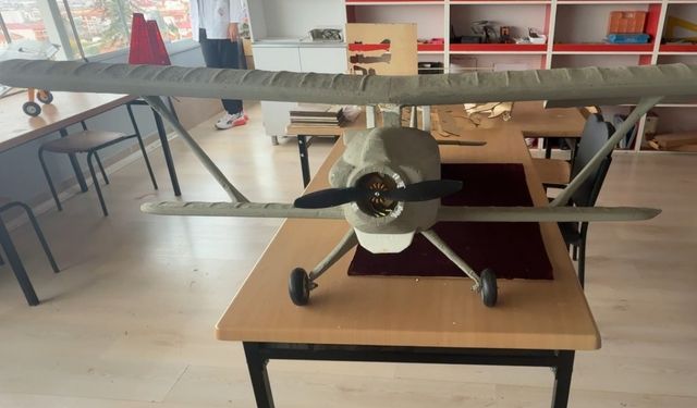 Erbaalı öğrenciler "Erbaa Teyyaresi"ni gün yüzüne çıkardı