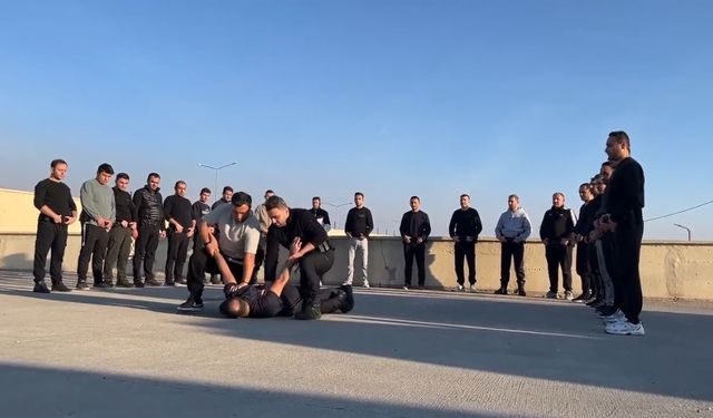 Erzincan’da bekçilere suçla mücadele için uygulama eğitimi kursu
