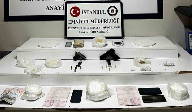 Esenyurt’ta uyuşturucu operasyonu