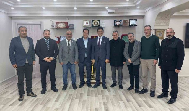 ETB Başkanı Oral, DAGC yönetimini ağırladı