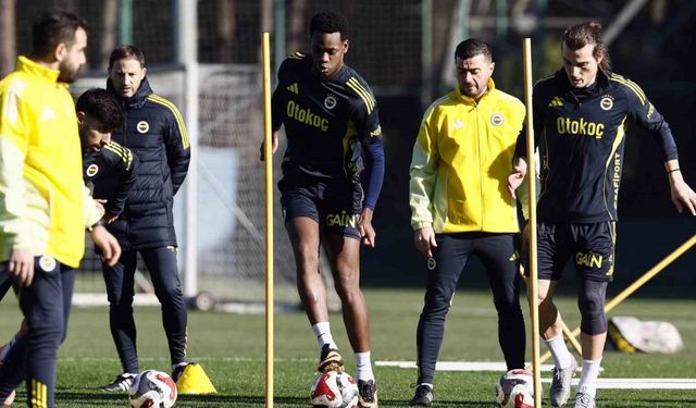 Fenerbahçe’de Eyüpspor mesaisi devam etti