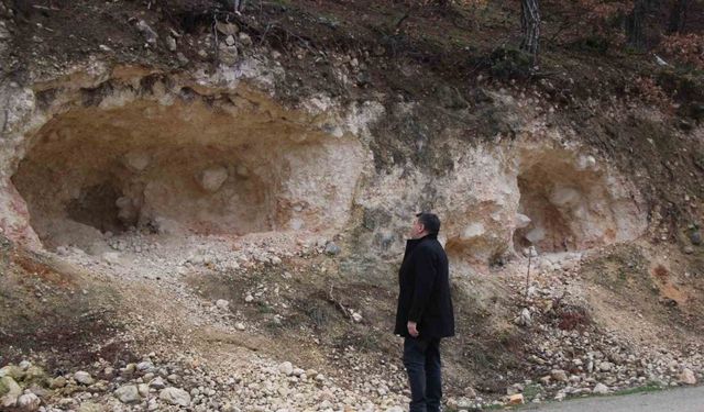 Ferhat diyarı Amasya’da pekmez için dağı deldiler, gören şaştı kaldı