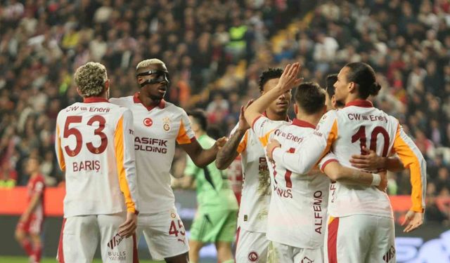 Galatasaray, ligde deplasmanda 2 maç sonra kazandı