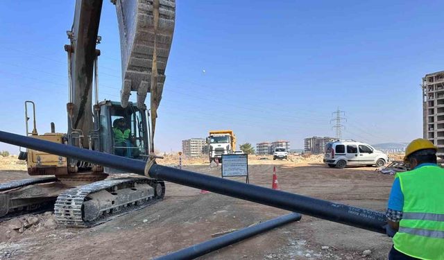 GASKİ, Gazitepe ve Sarısalkım’da modern İçmesuyu şebekesini tamamlıyor