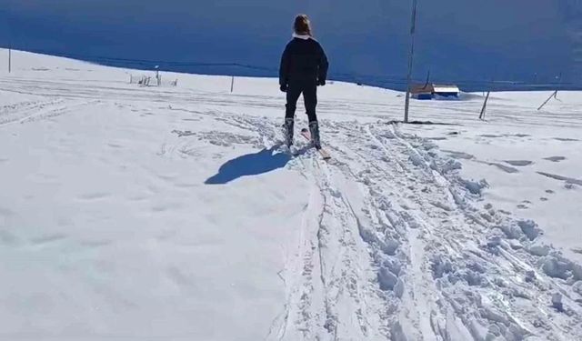 Giresun’da Eğribel Kayak Merkezi faaliyete başladı