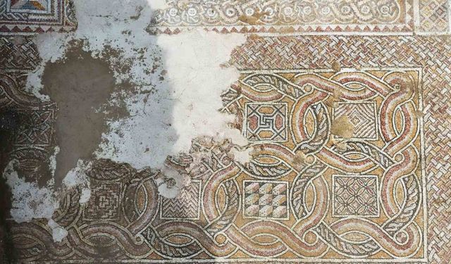 Hadrianopolis’te saray kompleksi ortaya çıktı: 4. yüzyıla ait eşsiz mozaikler bulundu