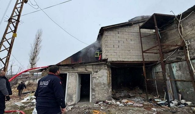 Hakkari’de demir atölyesinde patlama: 1 yaralı