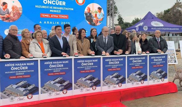 Hasan Nuri ve Abide Öncüer Huzurevi’nin temeli dualarla atıldı