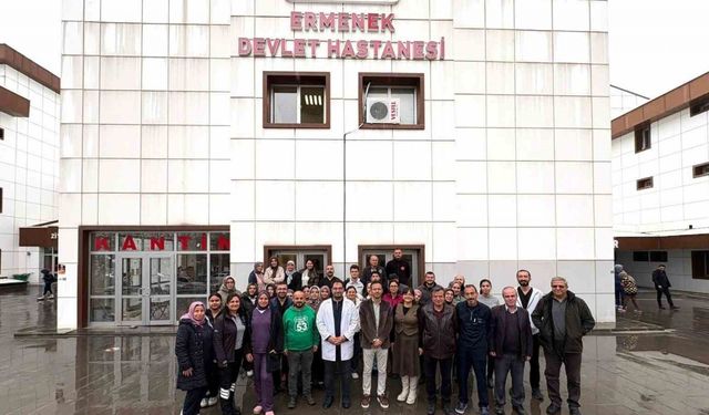Hastalardan Ermenek Devlet Hastanesine mektuplu teşekkür