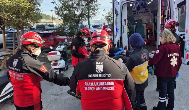 Hastanede deprem ve yangın tatbikatı