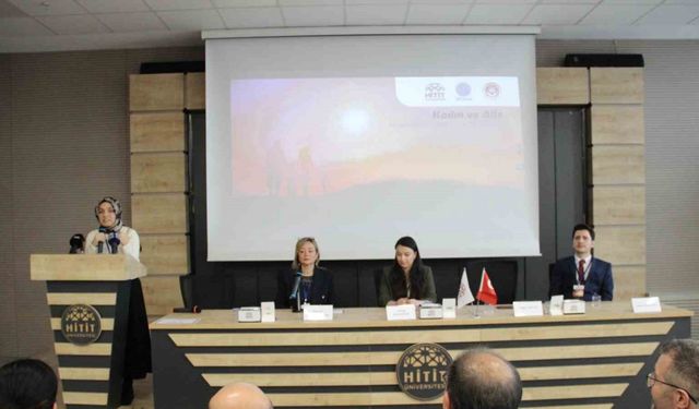 Hitit Üniversitesi’nde düzenlenen Ulusal Kadın ve Aile Sempozyumu başladı: 108 bildiri sunulacak