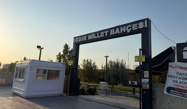 Iğdır Millet Bahçesi tanıtım filminde kıraathane ve mescit detayı yer almadı