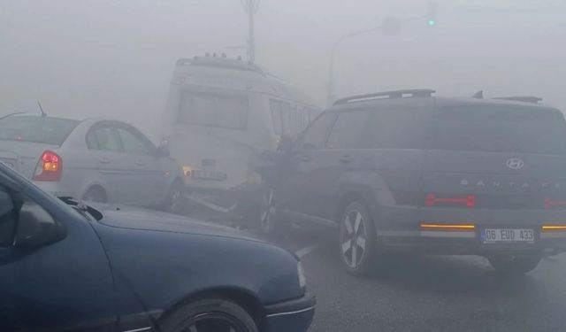 Iğdır’da yoğun sis kazaya neden oldu