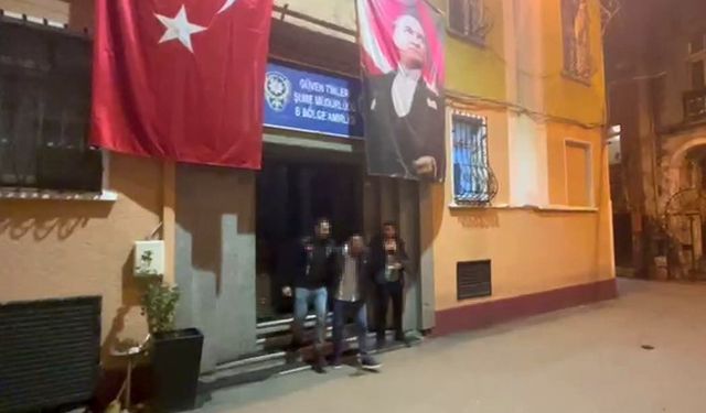 İstiklal Caddesi’nde merdivendeki telefonu çalan şüpheli yakalandı
