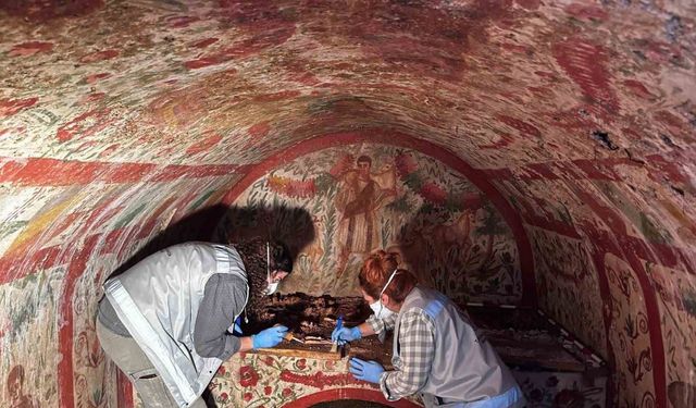 İznik’te erken Hristiyanlık dönemine ait benzersiz ’Çoban İsa’ figürü ortaya çıkarıldı