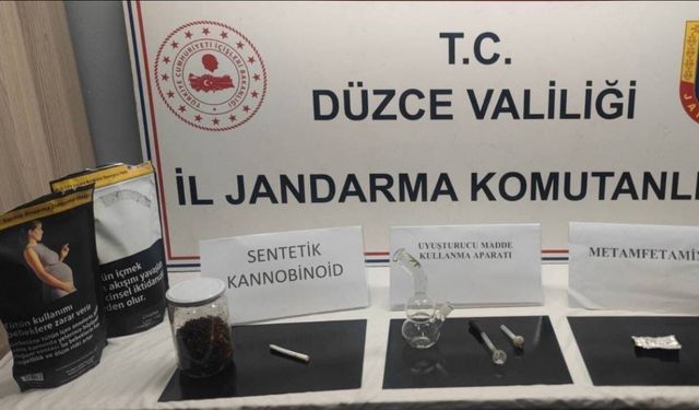 Jandarma devriye sırasında yakaladı, üzerinden uyuşturucu çıktı