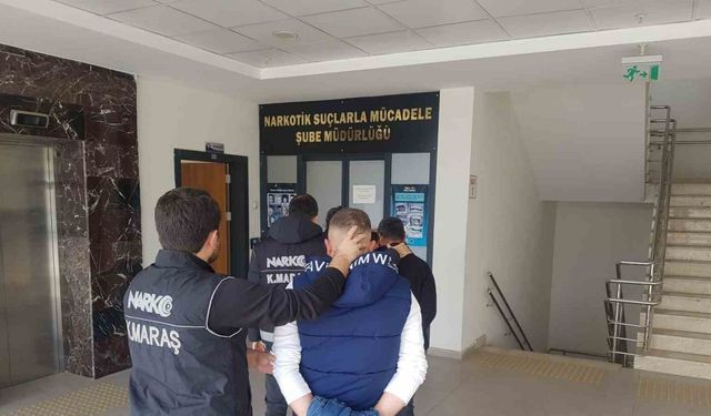 Kahramanmaraş’ta 13 bin 720 adet sentetik ecza ele geçirildi