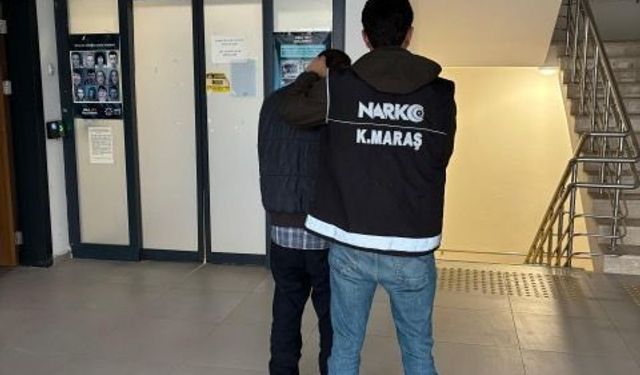 Kahramanmaraş’ta uyuşturucu taciri yakalanıp tutuklandı