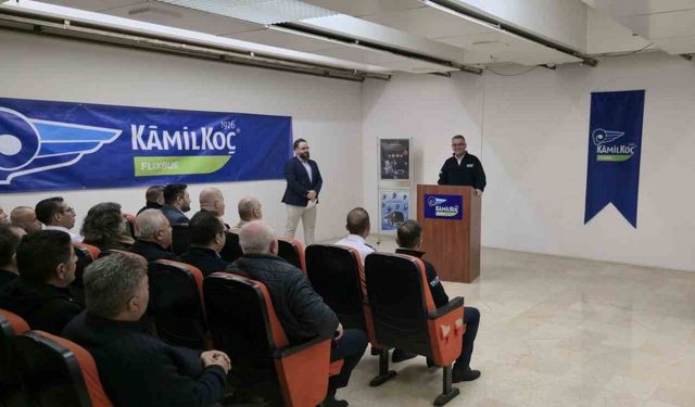 Kâmil Koç, Dünya Şoförler Günü’nü Ankara’da kaptanlarıyla kutladı