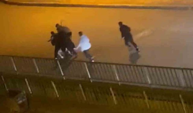 Karabük’te bir genç, 4 kişi tarafından acımasızca böyle darbedildi