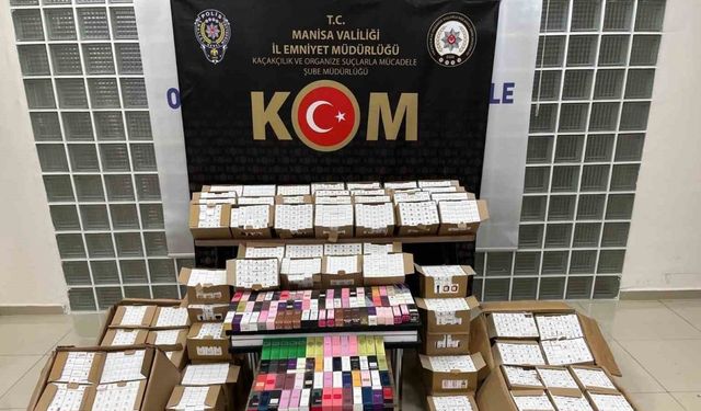 Kasım ayında binlerce kaçak ürün ele geçirildi