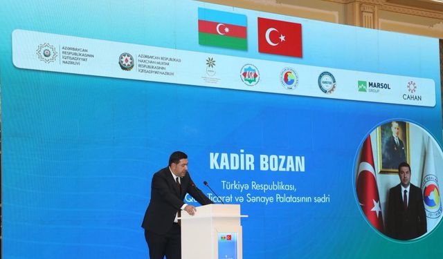 KATSO Başkanı Kadir Bozan, Azerbaycan’daki Bölgesel Ekonomi Formu’nu değerlendirdi