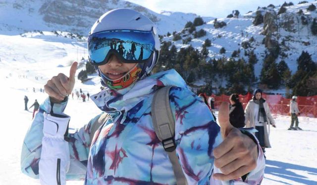 Kayak merkezlerinde kar kalınlığı açıklandı: Palandöken 55, Ergan 2 santimetre