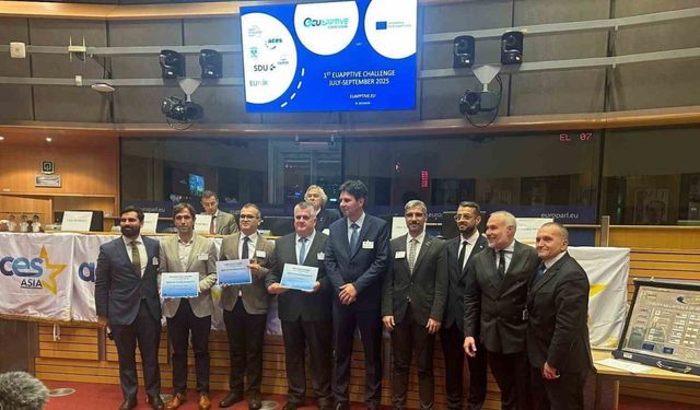 Kayseri büyükşehir Belediyesi’ne Brüksel’de ’En aktif belediye’ ödülü