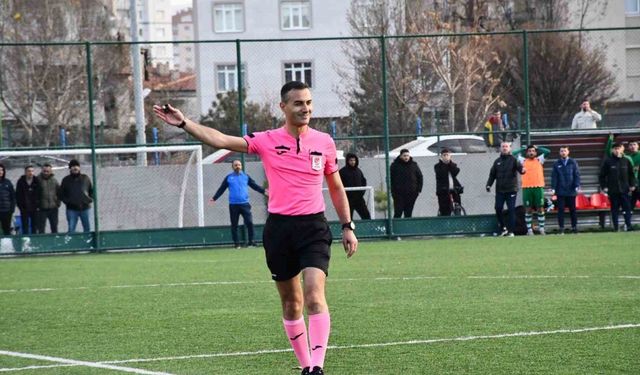 Kayseri Süper Amatör Küme’de 14. haftanın hakemleri belli oldu