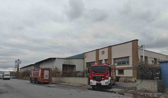 Kayseri’de korkutan yangın