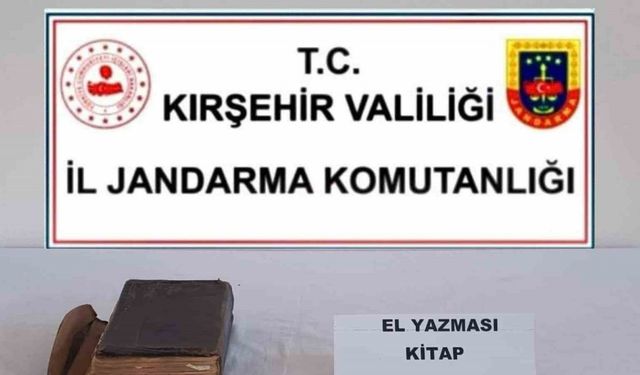 Kırşehir’de el yazması Kur’an ele geçirildi