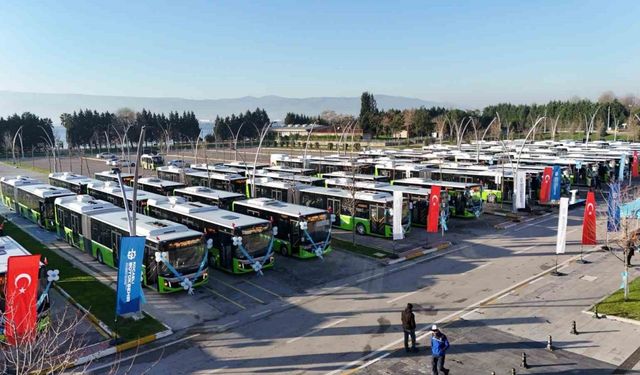 Kocaeli ulaşım filosuna 68 yeni otobüs